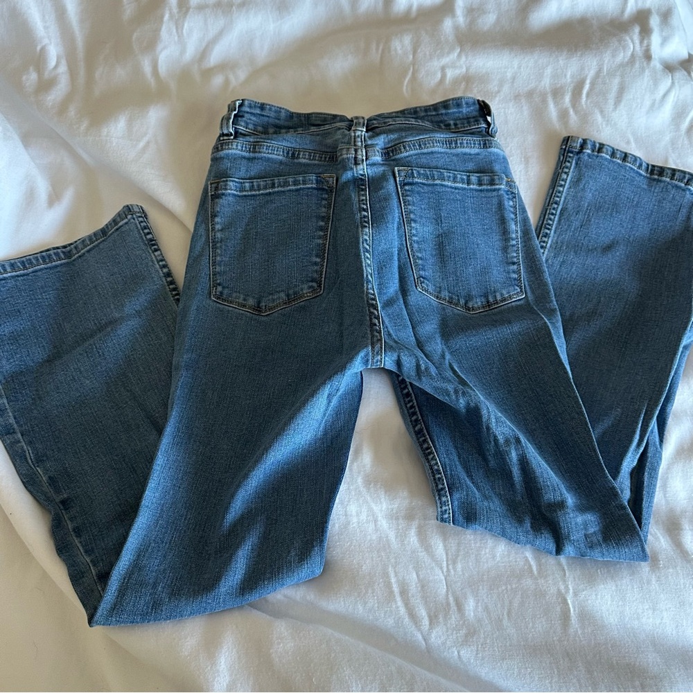 Mid Rise Boot Cut Jeans - Picture 4 of 5